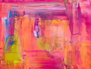 抽象画，抽象画，丙烯酸