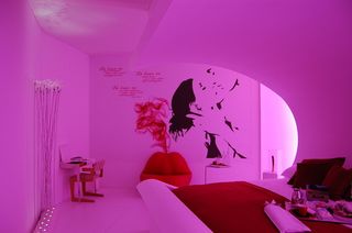 短语，房间，放松，家庭房间，装饰，室内，现代，枕头