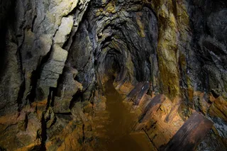 美国，俄勒冈州，隧道，黑暗，平硐，矿井，废弃矿井，黄金