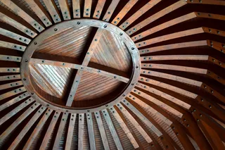 圆，对称，建筑，圆形，样本，结构，同心，图案