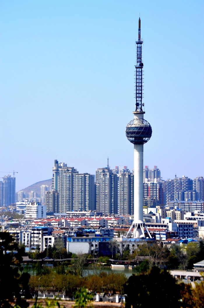 塔，结构，建筑，建筑，电视广播，徐州，中国，景观