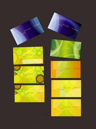 时尚名片设计