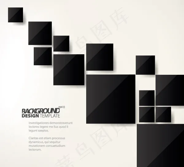 黑色不规则图形矢量背景图eps,ai矢量模版下载