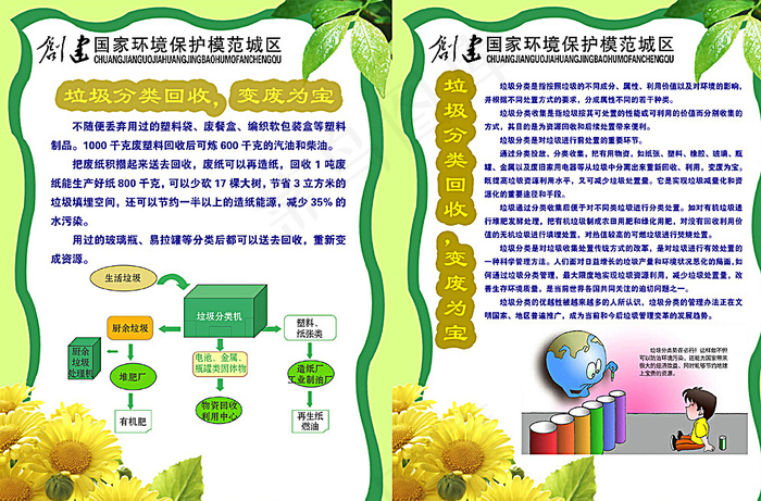 创建卫生城市广告图片psd模版下载