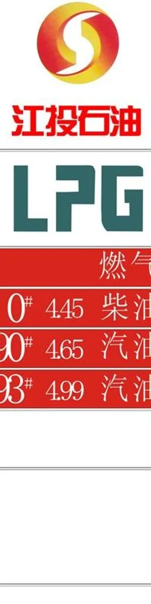 江投石油指示牌图片