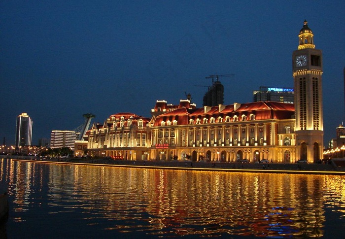 水上城市图片
