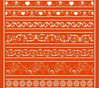 欧式花边 矢量的图片