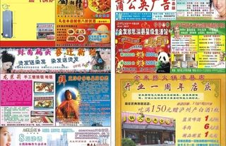 蒲公英广告DM报纸