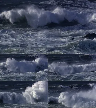 高清海水海浪大海视频素材