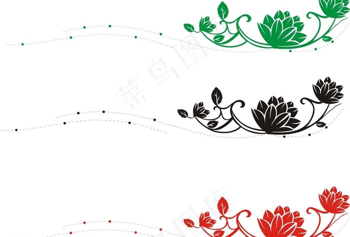 花藤边框图片cdr矢量模版下载
