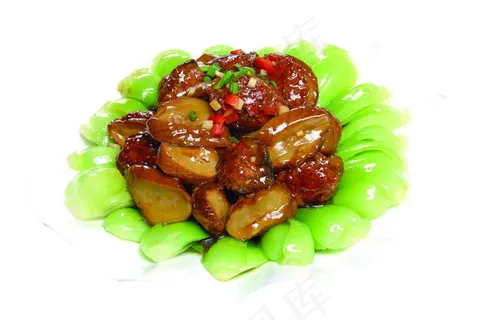 黑椒煎醇杏鲍菇 黑椒煎醇杏鲍菇