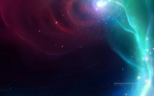彩色梦幻星空 彩色梦幻星空