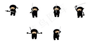 卡通忍者