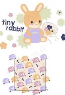 外贸童装印花绣花图案元素图片