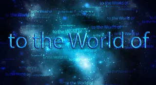 星空梦幻背景LOGO展示片头