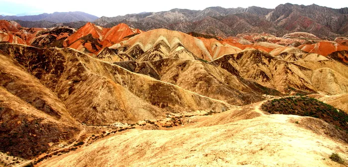 张掖丹霞地质公园图片