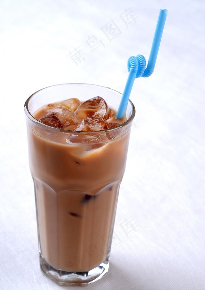 冻奶茶图片