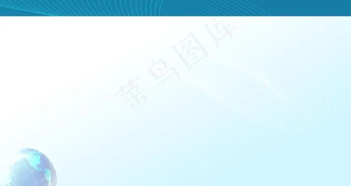 蓝色板报图片psd模版下载
