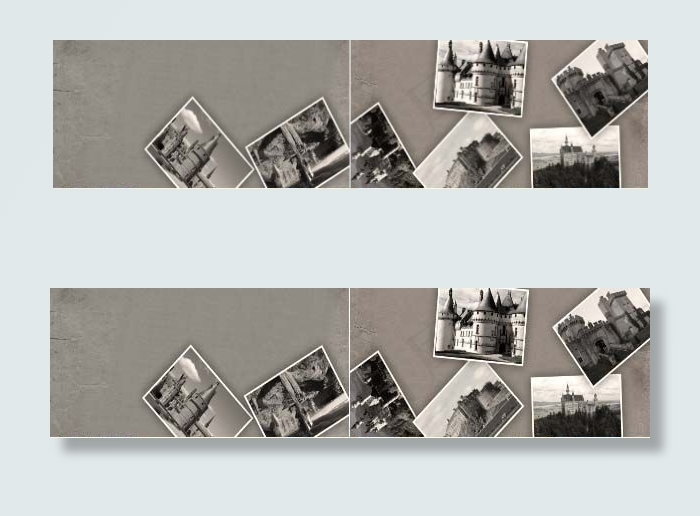 照片展示工程,一张张落下的相片记载...