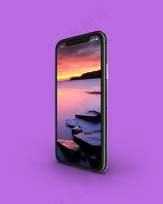 侧斜角度苹果iphone新品手机样机
