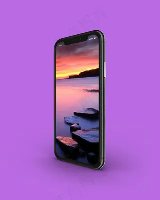 侧斜角度苹果iphone新品手机样机