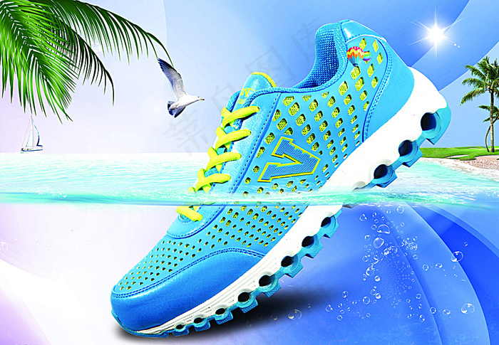 运动鞋海报图片