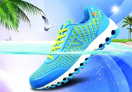 运动鞋海报图片