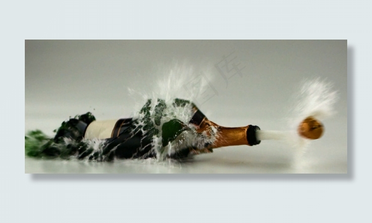 高清视频素材破碎的酒瓶