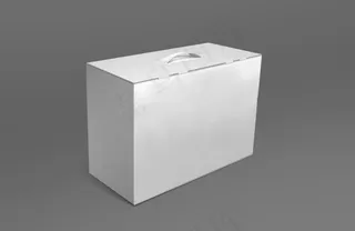 白色包装分层模板