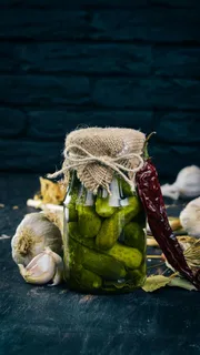 大蒜辣椒高清摄影图片