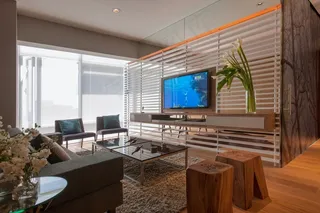 现代简约电视背景墙效果图