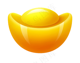 金元宝海报素材png