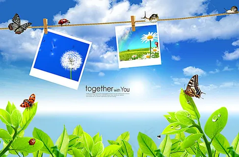 时尚海报展板背景