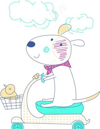 儿童矢量素材图片