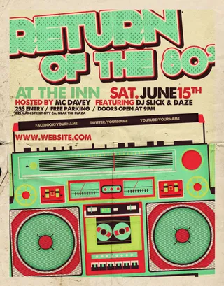 纯英文酷炫创意海报ＰＳＤ