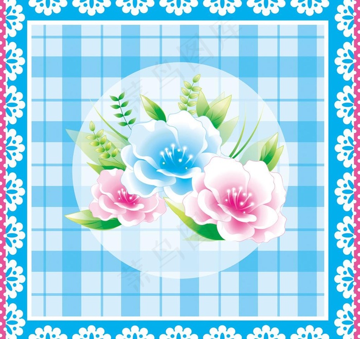 花朵（桌布）图片psd模版下载