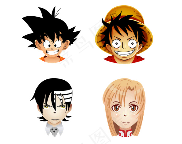 受欢迎的动漫人物