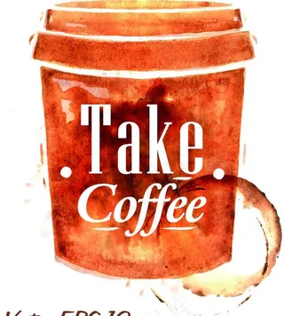 创意咖啡背景图片