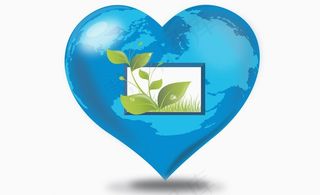 心形地球环保素材图片