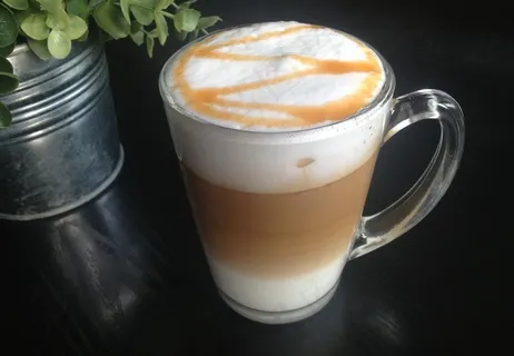 冰焦糖玛奇朵图片 冰焦糖玛奇朵图片