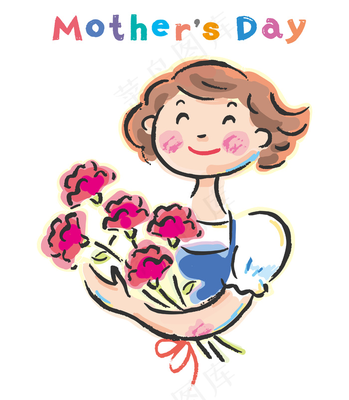 母亲节漫画图片
