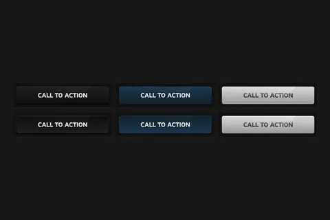 精致按钮分层素材