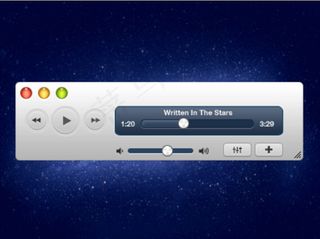 MAC迷你播放器UI素材下载