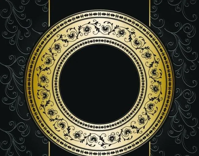 欧式花纹背景图片eps,ai矢量模版下载