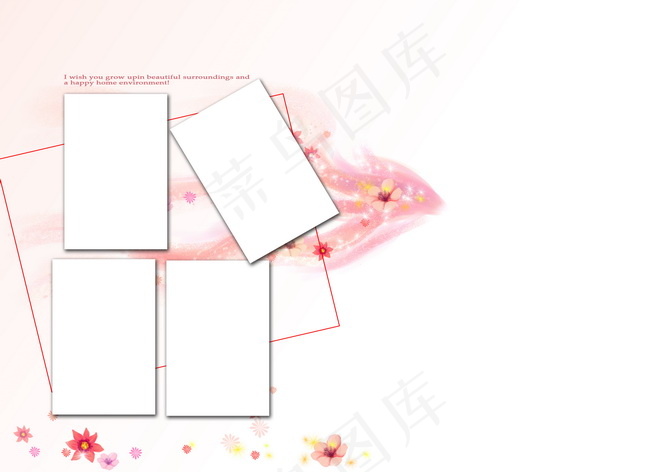 儿童影楼相册模板 300psd分层...