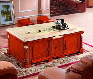 实木茶几 实木茶几背景