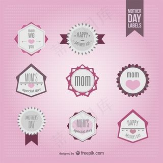 母亲节徽章收藏