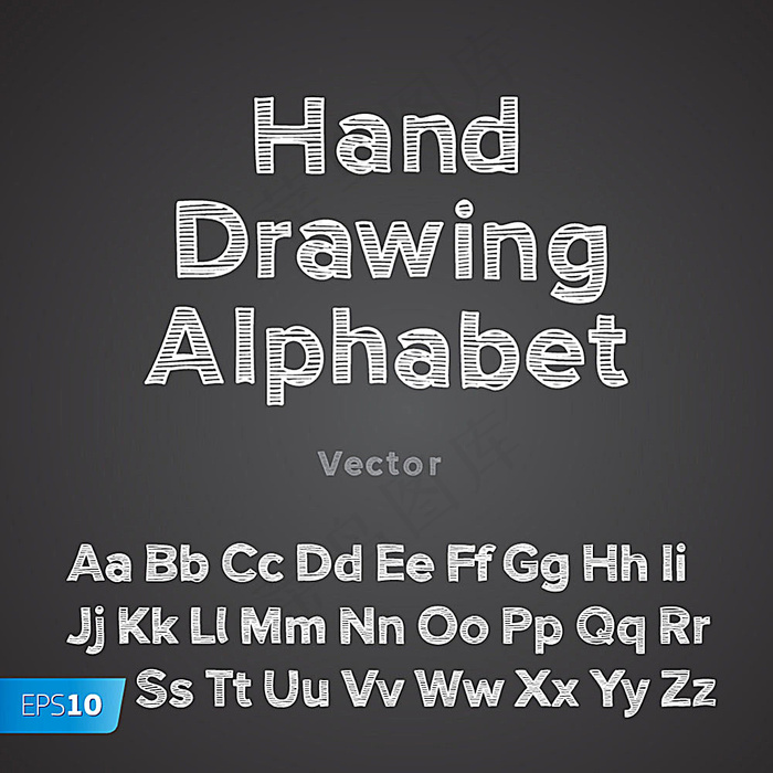 矢量字体设计素材eps,ai矢量模版下载