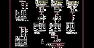 水泵房配电箱接线图一用一备