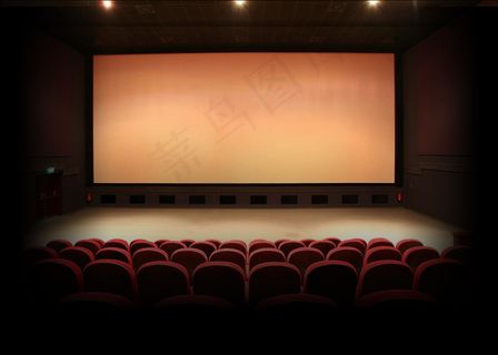 电影院空间背景PSD设计素材